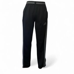 Adidas Black and Gray Athletic Pants